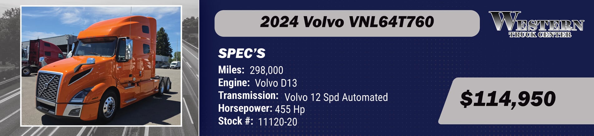 2024 VOLVO VNL64T760