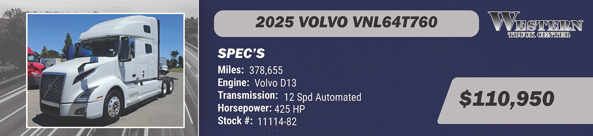 2025 VOLVO VNL64T760