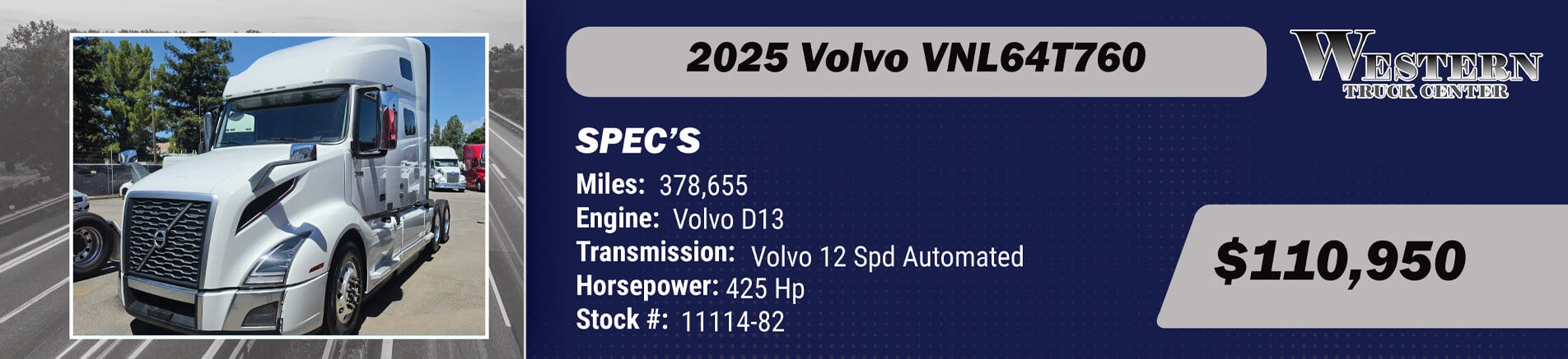 2025 VOLVO VNL64T760