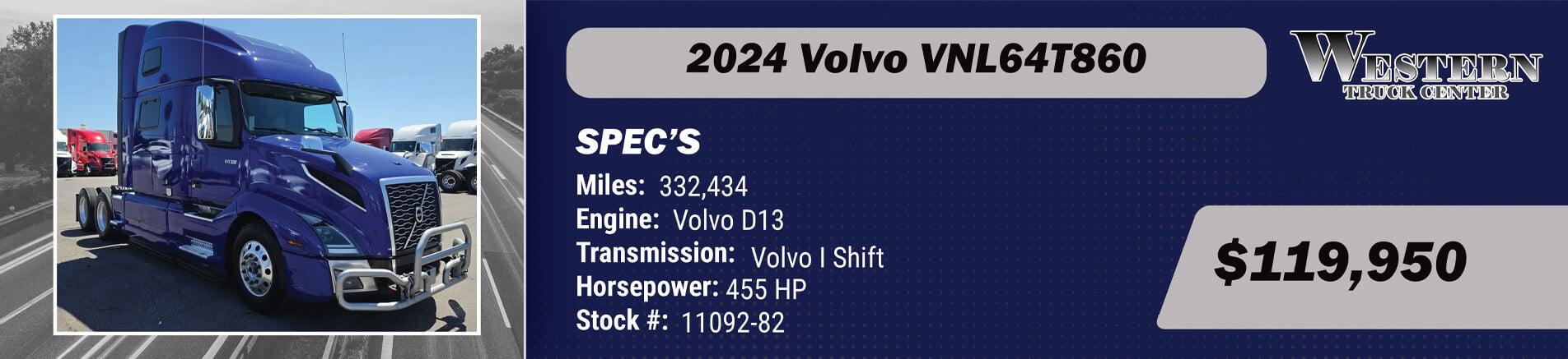 2024 VOLVO VNL64T860